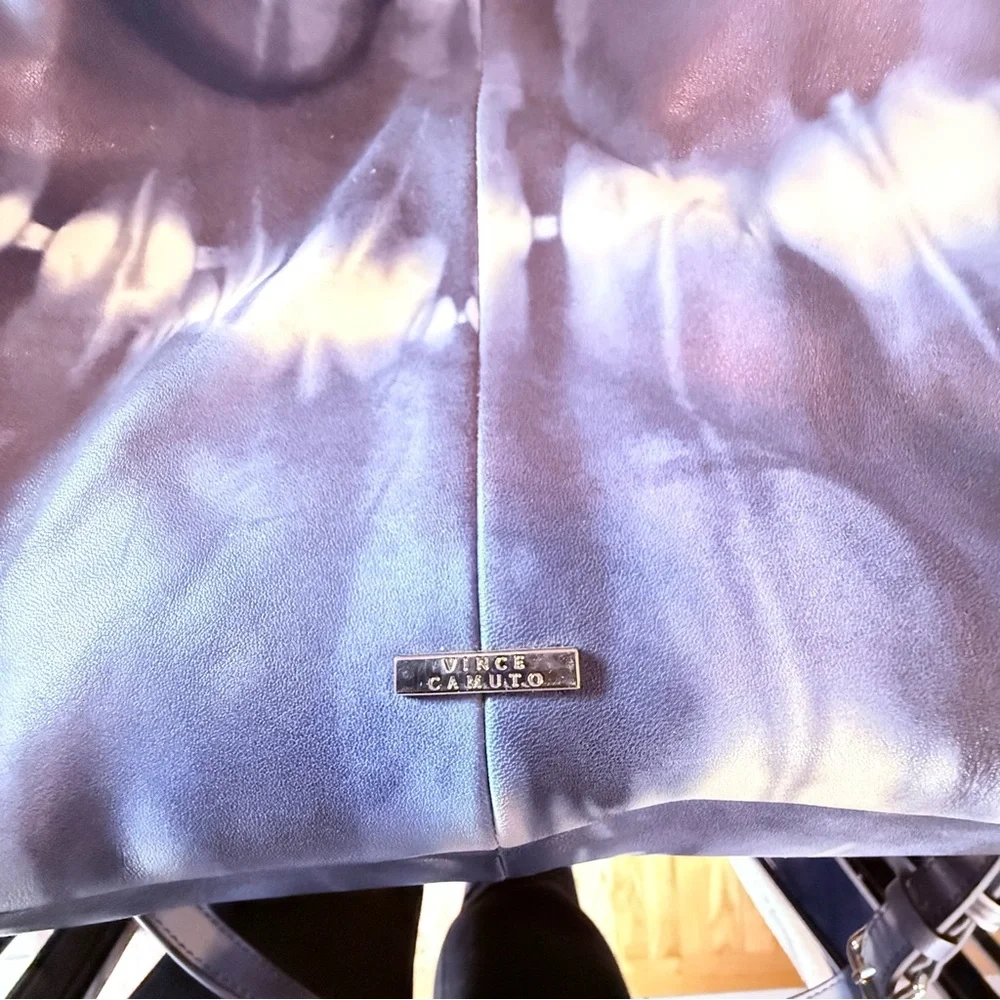 Vince Camuto Tania tie dye slouchy tote.